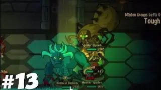 Ray Play [Blind]: Reverse Crawl #13: Spider Queen, Horned Demon and Dark Elf.