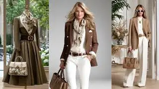 Коллекция Ralph Lauren весна-лето 2026: коричневый и кремовый цвета эспрессо, парижский кофейный ...