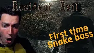 First time all Snake boss encounters  - Resident Evil HD remaster