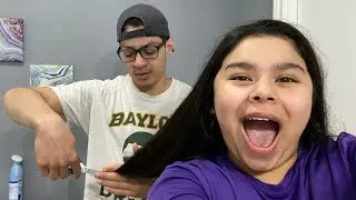VLOG 4: WE CUT EACH OTHERS HAIR