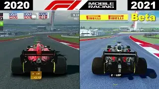 F1 Mobile Racing 2020 vs F1 Mobile Racing 2021: Beta