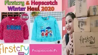 FirstCry Winter Haul 2020 | Winter wear for Baby Girls | Full Sleeves Sweatshirt 🧥🩳