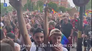 Gay Pride Paris with our Gay Bears truck