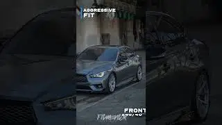 LOWERING SPRINGS 14-23 INFINITI Q50 RWD  FITMENT VIDEO GUIDE | FITMENT INDUSTRIES