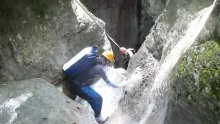 Canyoning Arodin (Rh&ocirc;ne-Alpes; Ain) 2011