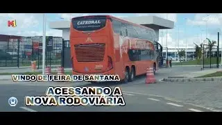 ACESSANDO A NOVA RODOVI&Aacute;RIA VINDO DE FEIRA DE SANTANA  veja