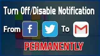 How to Turn Off/Disable Email Notification From Facebook/Twitter to Gmail ✔ Permanently || Easily ||