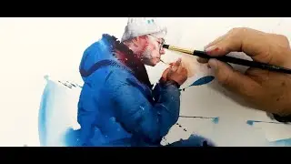 Eudes Correia painting in Milan