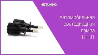 Комплект светодиодных ламп H1-J1 NeTuning для ближнего дальнего света, цоколь P14.5s