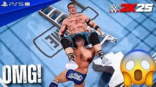 WWE 2K25 - Gunther (c) vs. John Cena (c) - John Cena's Retirement Match at Survivor Series | 4K