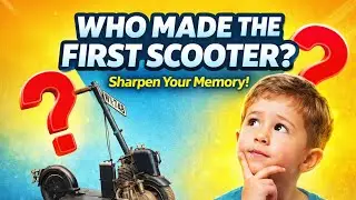 New video alert 🚨Who made the first scooter? 🛵Watch, learn, and sharpen your memory 🧠✨#viral #reach