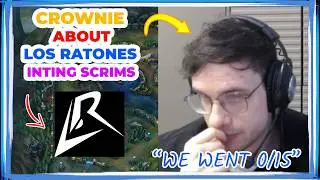 Crownie About Los Ratones INTING SCRIMS 👀