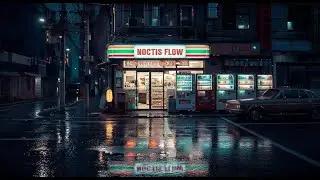 Berlin After Midnight 🌙 Lofi Sleep Mix with Rain Ambience For Relaxing,.