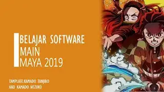 WOW(tujuh menit) langsung bisa buat benda 3DCara paling awal memakai autodeks maya 2018Lets watching