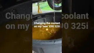 Do not put this coolant in your BMW! #bmw #e90 #homemechanic #diy #easytoworkon #coolant #325i