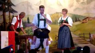 Trafalgar Tours - Tyrolean Folklore, The Jealousy Dance, Innsbruck, Austria MOV02804.MPG