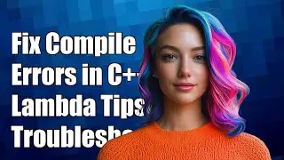 Fixing Compile Errors in C++: Troubleshooting Lambda Capture Issues