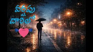 &ldquo;వర్షపు దారిలో | Telugu Rain Love Song&rdquo; ⭐ | love song | breakup love | emotional song