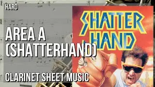 Clarinet Sheet Music: How to play Area A (Shatterhand) by Hiroyuki Iwatsuki & Iku Mizutani