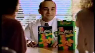 1994 SnackWells Zesty Cheese Crackers Commercial