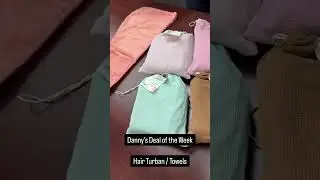 Danny's Deal of the Week - Hair Turbans & Towels
