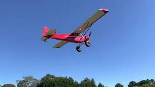 Super cub stol takeoff