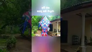 big kite srilanka #sarungal #kite #kiteflying #සරුංගල් #howtomakekite #srilanka #howtomakekite