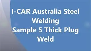 Sample 5 Plug weld