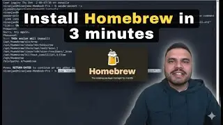 Install Homebrew - Tutorial