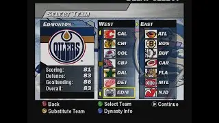 Edmonton Oilers Jersey Quest Dynasty Mode (2003-04 Away)