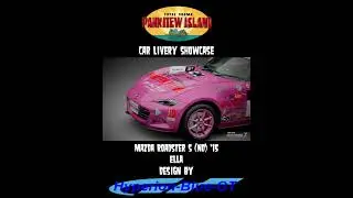 Демонстрация раскраски TDPI, Mazda Roadster S '15 - Ella #GranTurismo #GT7 #TotalDrama #Mazda #Ro...