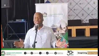 Watch | Head of Department, Mr Nkosinathi Ngcobo, addresses the Schools District Support Meeting