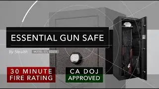 Stealth EGS14 Essential Gun Safe |  30 Minute Fire Rating & California DOJ Approved