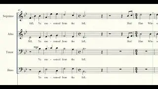 All Hail the Power of Jesus Name   Soprano