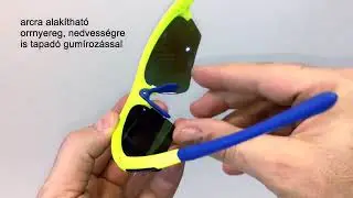 Rudy Project NOYZ Yellow Fluo / Multilaser Blue sportszem&uuml;veg