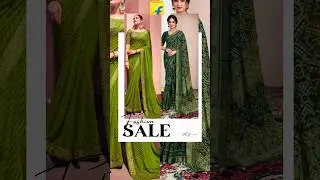 🎉 Green Bandhani Saree & Ghagra Choli for Navratri 2025 🌼 | Day 2 Look 🔥 under 300 #navratrispecial