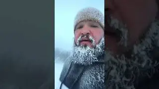 Бег зимой -17 мурманск 10 км!!!