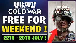 COD BLACK OPS COLD WAR FREE TO PLAY WEEKEND | FREE ON PS4, PS5, PC AND XBOX | LIMITED TIME !