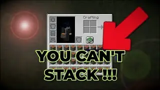 MINECRAFT BUT YOU CAN'T STACK!!!