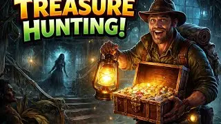 TREASURE hunting in the Abanded GHOST house.