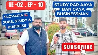 Study par aaya or ban gaya businessman #slovakia#jobs#study#business#europe#sdbgroup#slovakia ! 