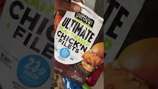 Gardein's Ultimate Plant-Based Chick'n Filets Review: Worth the Hype?#veganfood