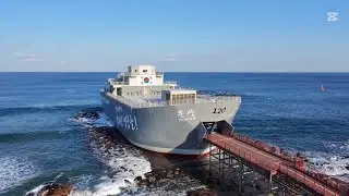 #viralvideo #travel #drone #subscribe #southkorea sea 🇰🇷🌊🛳️