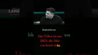 Das traurige Viideo mit dem Fernsehkoch ist aus 2024, die Idee von heute.