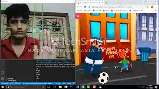 Motion Control Game using OpenCV Presentation