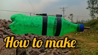 How to Make Strong Bottle  Rockets || Launcher With a Bike Pump #experiment