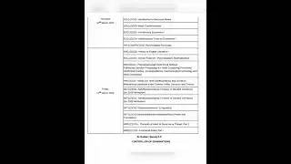Time Table for second semester examination |Notification |Calicut University
