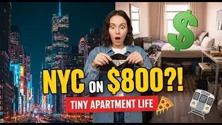 Living in NYC on $800 a Month | Tiny Apartment Survival Story | profithive