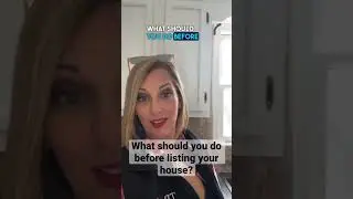 What should you do before listing your house?