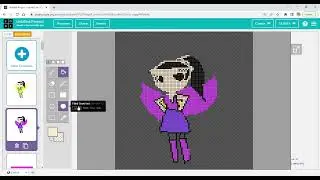 Fairy game from sprite LAB!!!&hearts;&hearts;&hearts; Code with Tahira and Mahira